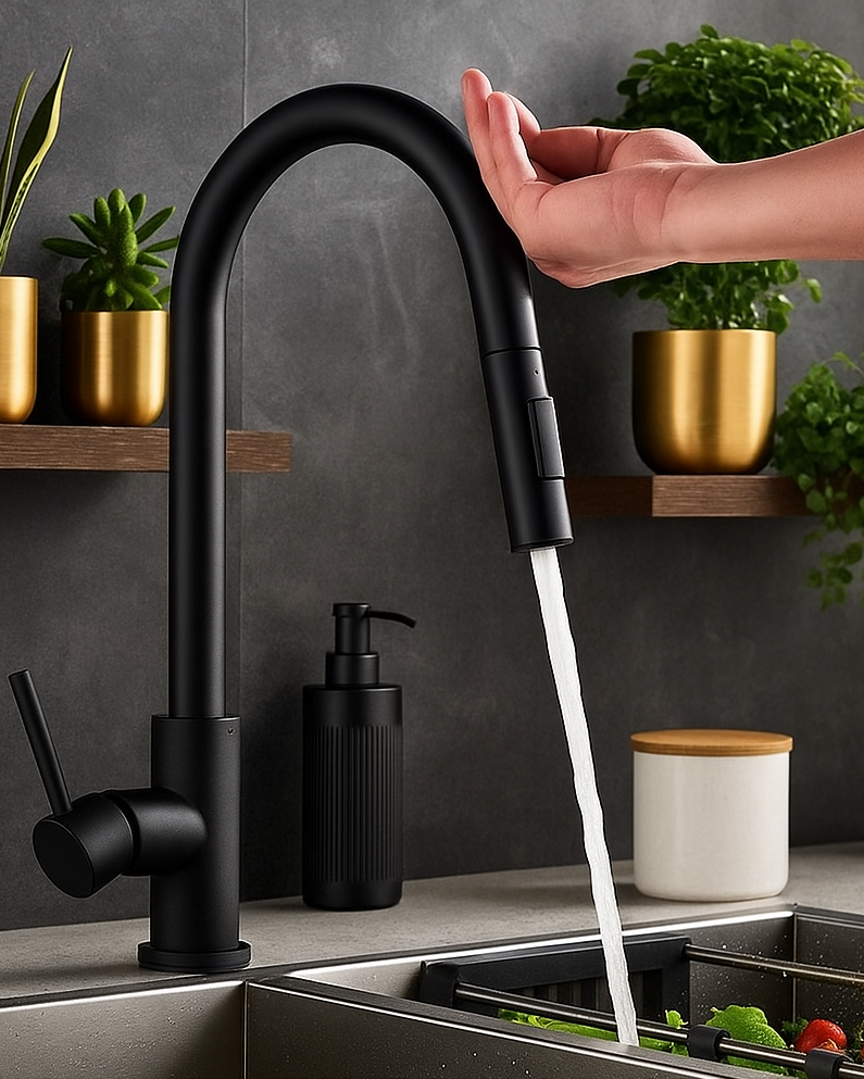 Bateria kuchenna indukcyjna - z czujnikiem dotyku